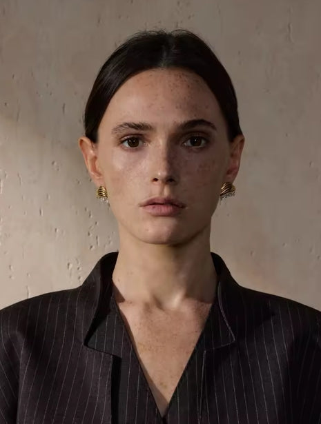 Aurora Ice Geometric Drop AAA CZ Earrings