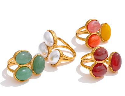 Botanical Bloom Adjustable Ring