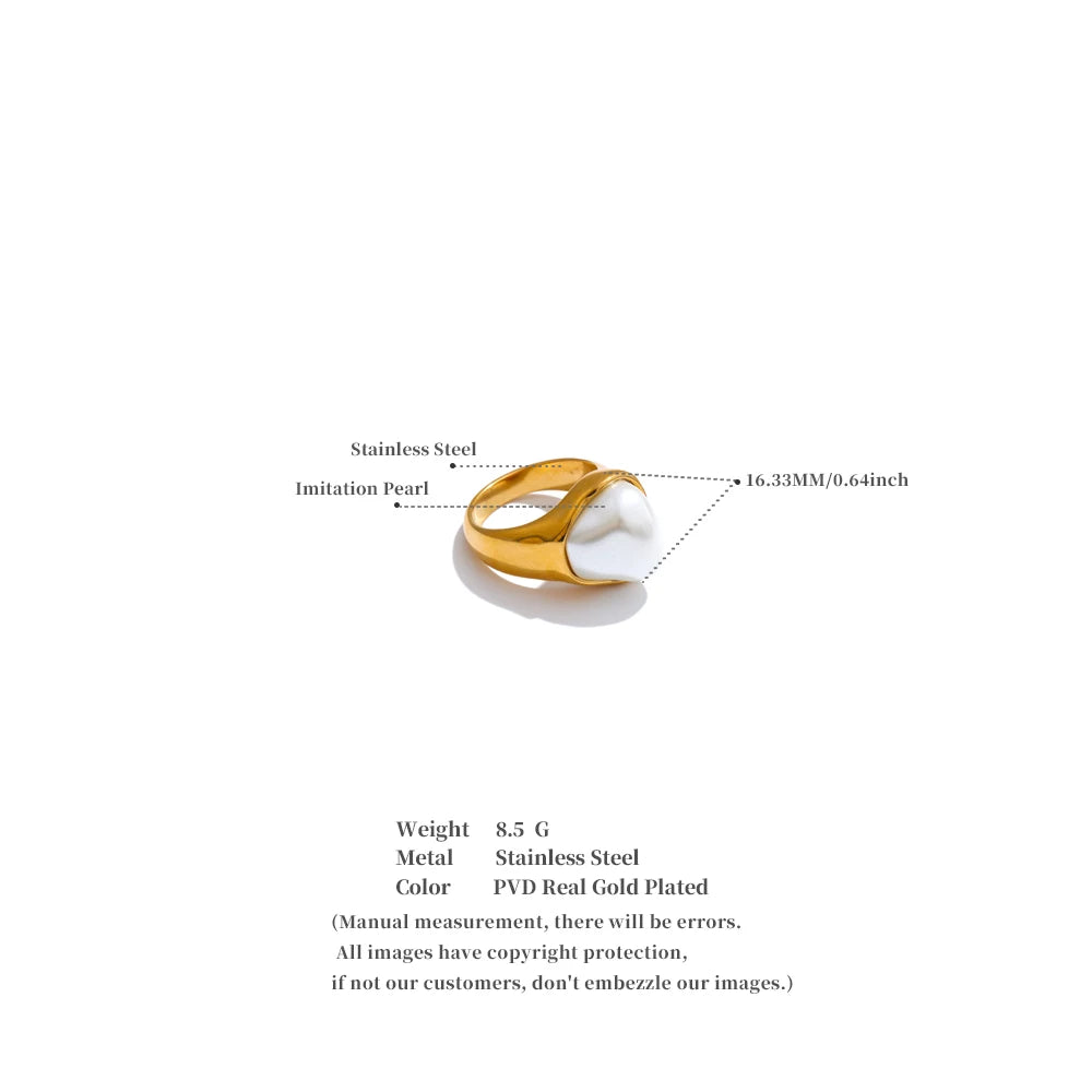 Aurora Baroque Pearl Ring