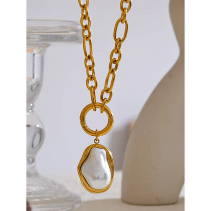 Lumina Pearl Pendant Necklace