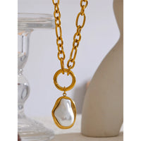 Lumina Pearl Pendant Necklace