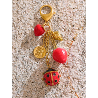 Sweet Ladybird Keychain
