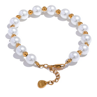 Hana Pearl Chain Bracelet