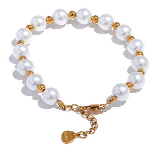 Hana Pearl Chain Bracelet