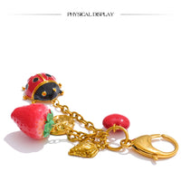 Sweet Ladybird Keychain