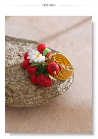 Fruity Trio Adjustable Ring