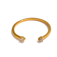 Strawberry Geometric Ring