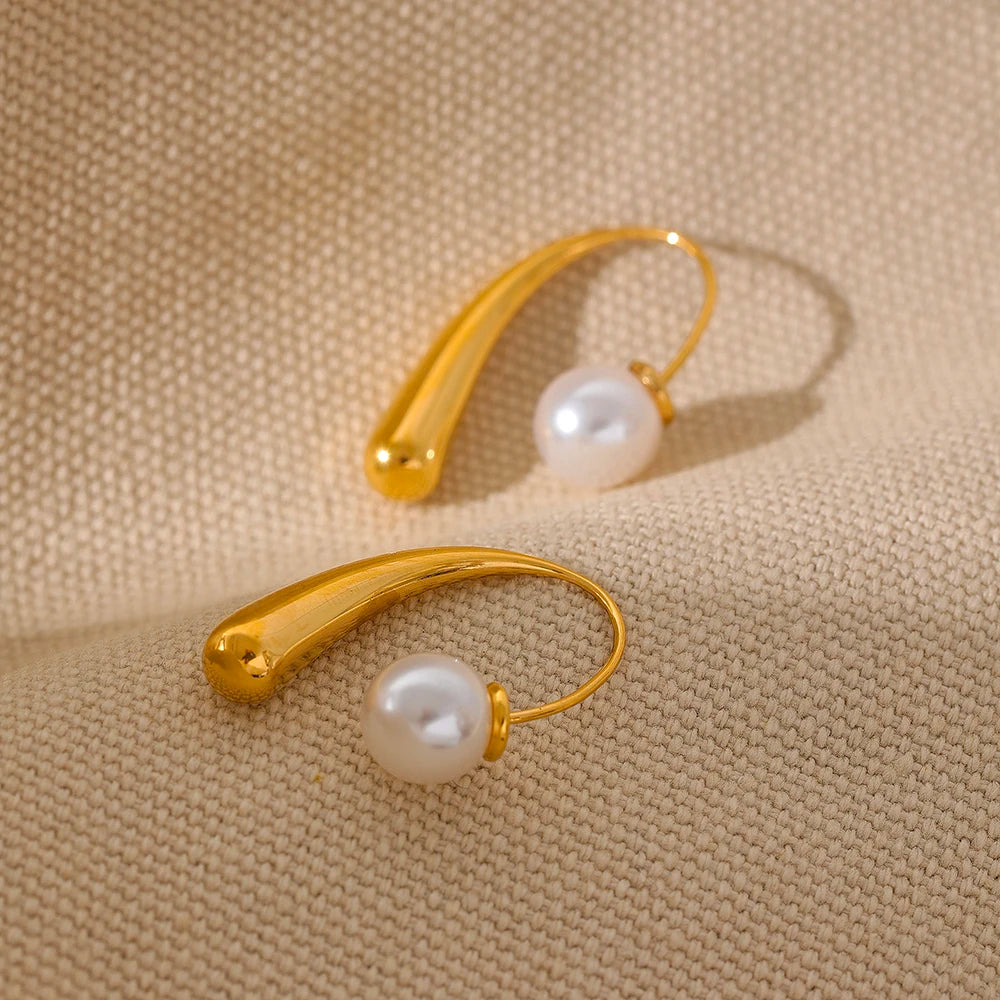 Liora Pearl Hoops