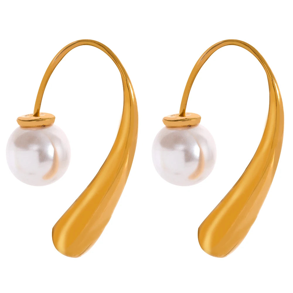 Liora Pearl Hoops