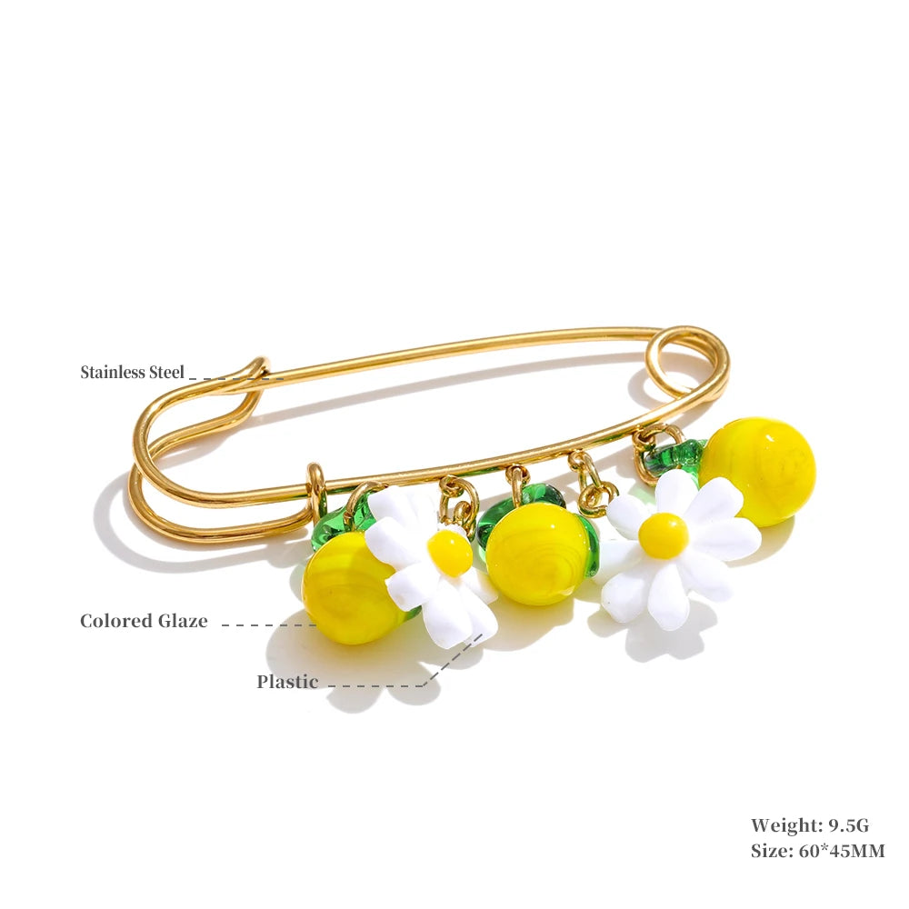 Fruity Heart Drop Pin