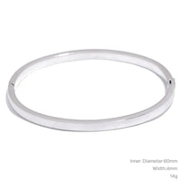 Steeletta 316L Stainless Steel Minimalist Round Bracelet – 18K Gold