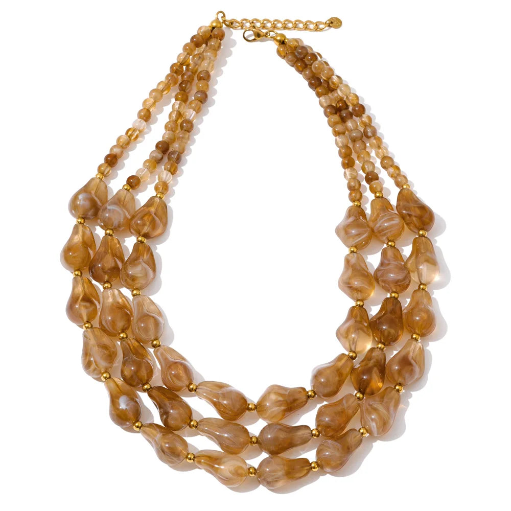 Selina Layered Pearl Necklace