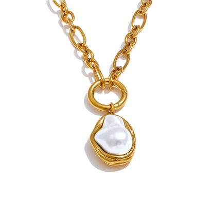 Lumina Pearl Pendant Necklace