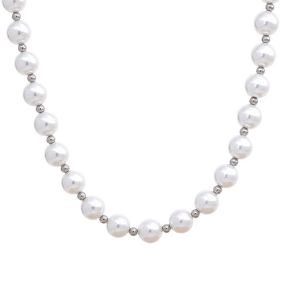 Liora Beaded Pearl Necklace