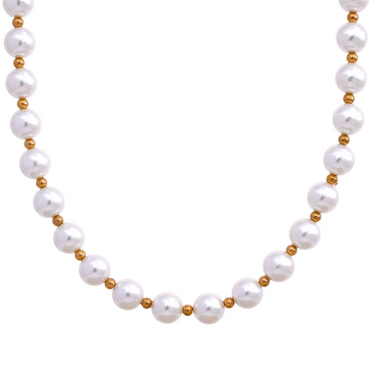Liora Beaded Pearl Necklace