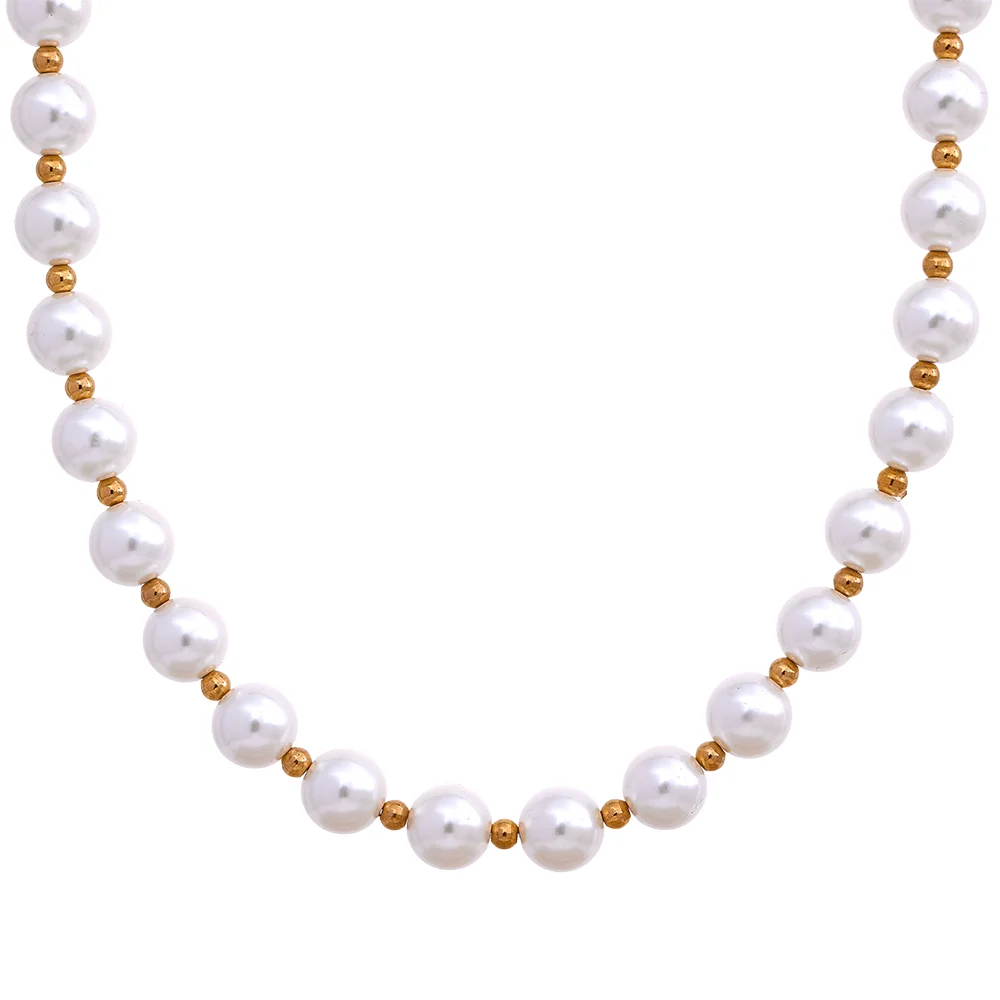 Liora Beaded Pearl Necklace