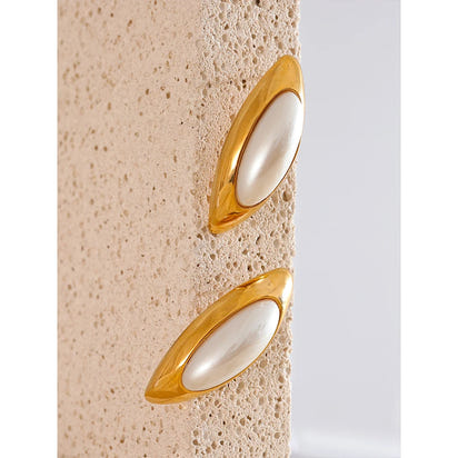 Aurea Pearl Studs