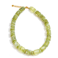 Autumn Aura Handmade Multi-Color Bead Statement Necklace