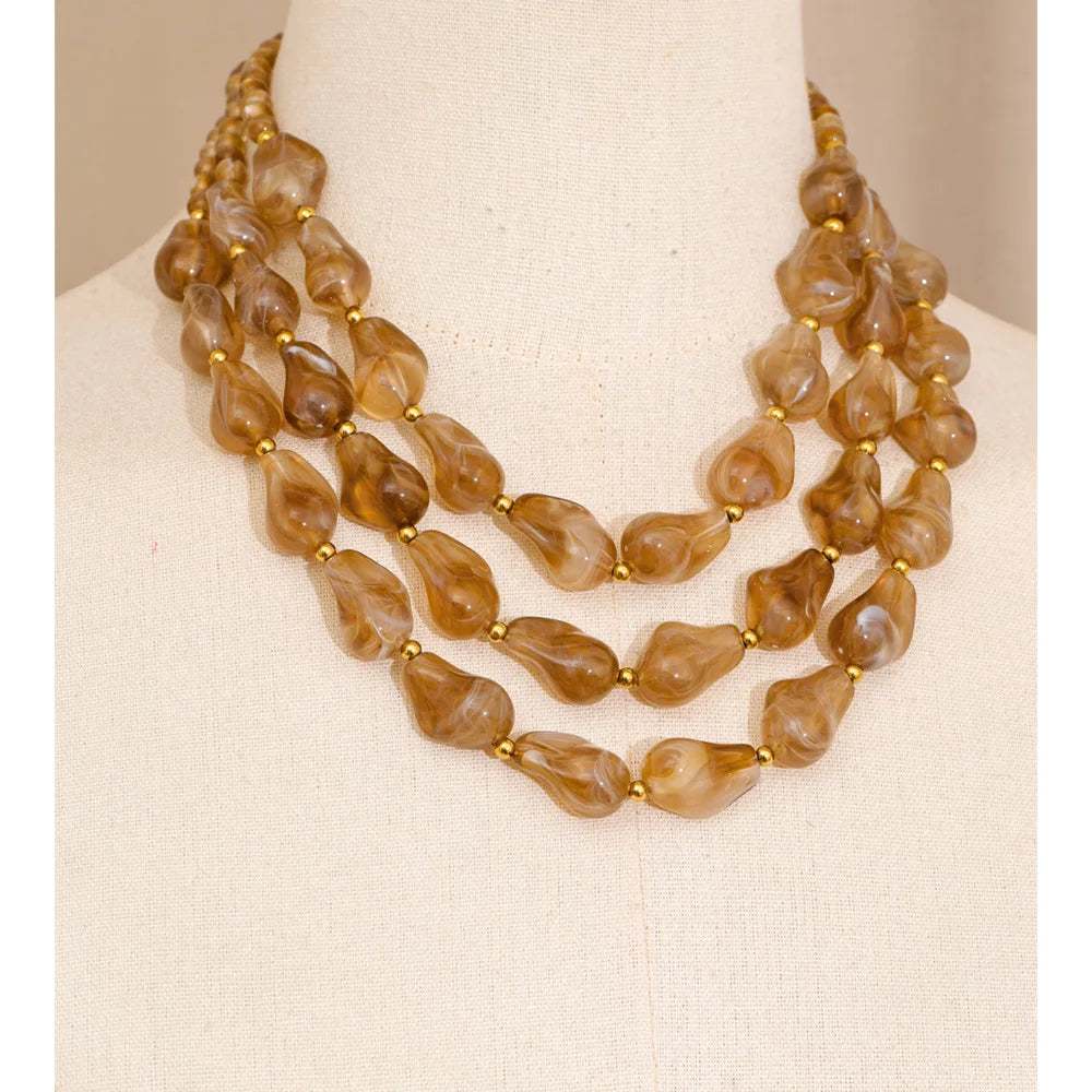Selina Layered Pearl Necklace