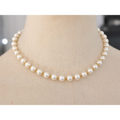 Liora Beaded Pearl Necklace