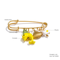 Fruity Heart Drop Pin