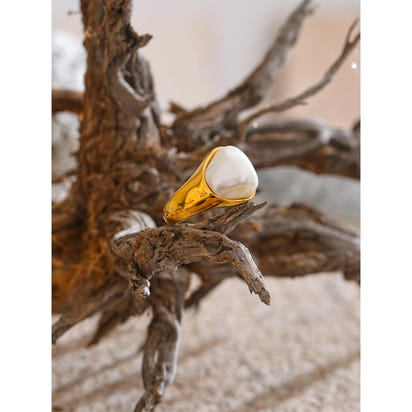 Aurora Baroque Pearl Ring