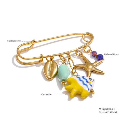 Fruity Heart Drop Pin