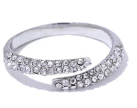 Aurora Ice Adjustable Thin CZ Ring