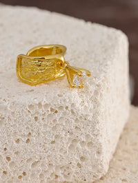 Aurora Ice Sterling Silver Clip-On Earrings