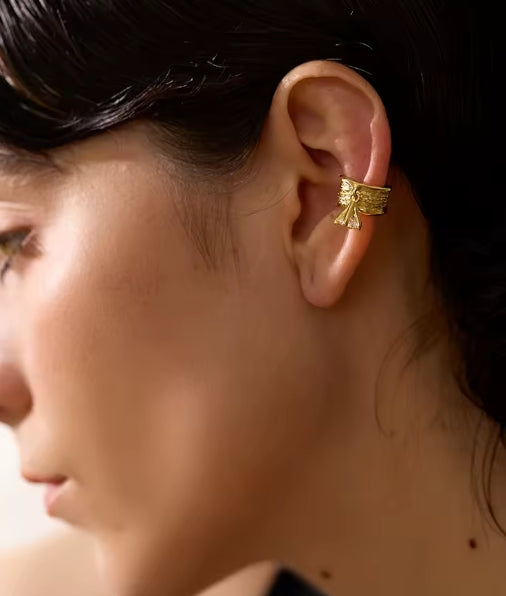 Aurora Ice Sterling Silver Clip-On Earrings