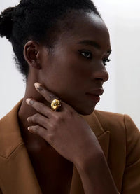 Aurora Ice Chunky CZ Ring