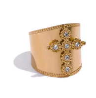 Aurora Ice Cross CZ Ring