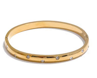 Aurora Ice CZ Fashion Bracelet Bangle