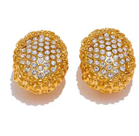 Aurora Ice Geometric Clip-On Earrings