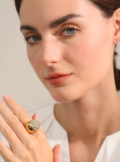 Aurora Ice Trendy Cast Ring