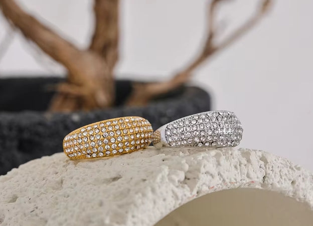 Aurora Ice Pave Luxury Ring