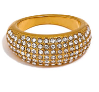 Aurora Ice Pave Luxury Ring