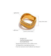 Aurora Ice Twisted Geometric CZ Ring