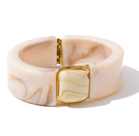 Autumn Aura Multicolor Acrylic Thick Bracelet