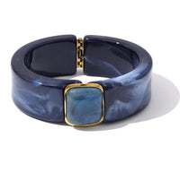 Autumn Aura Multicolor Acrylic Thick Bracelet