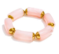 Autumn Aura Resin Cylinder Handmade Bracelet