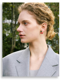 Cherry Charm Studs