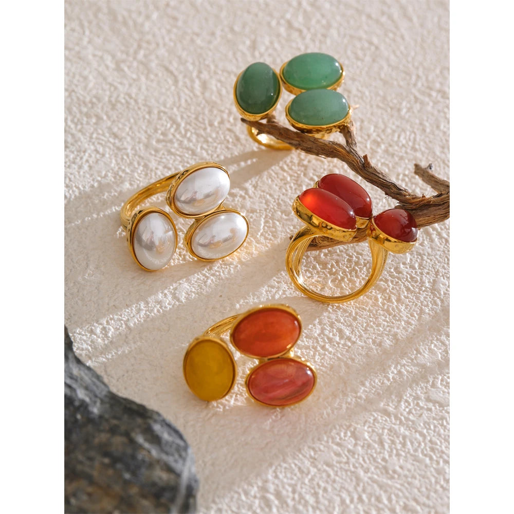 Botanical Bloom Adjustable Ring