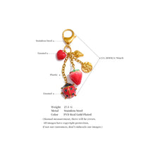 Sweet Ladybird Keychain