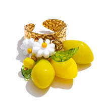 Fruity Trio Adjustable Ring