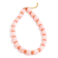 Autumn Aura Handmade Multi-Color Bead Statement Necklace