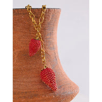 Sweet Strawberry Pendant Necklace