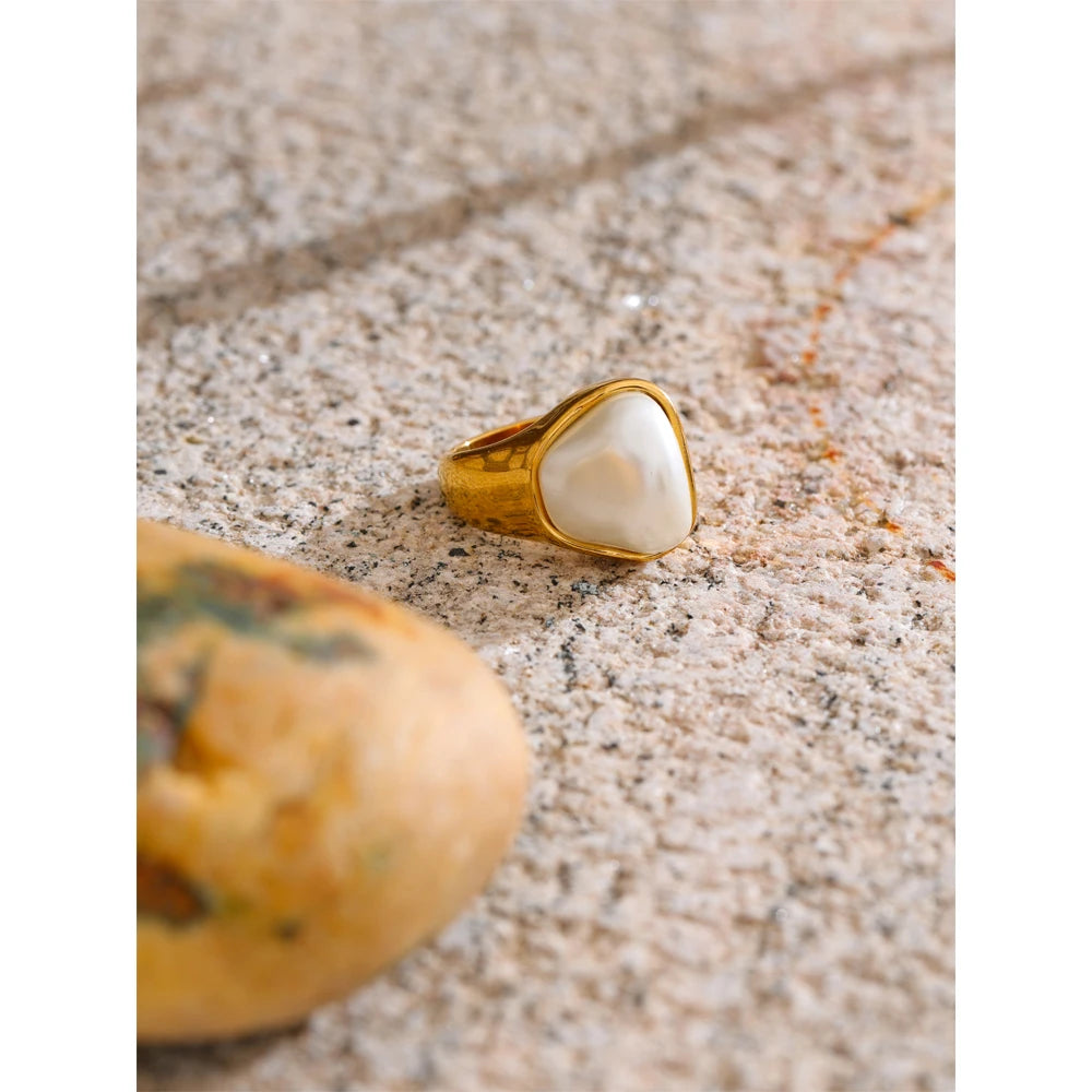 Aurora Baroque Pearl Ring