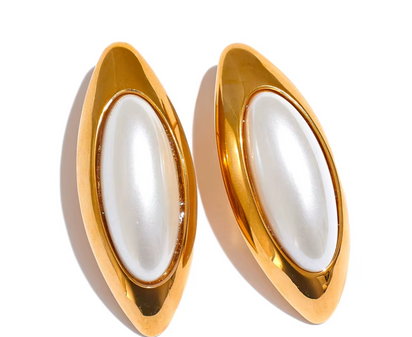 Aurea Pearl Studs