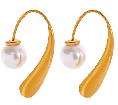 Liora Pearl Hoops